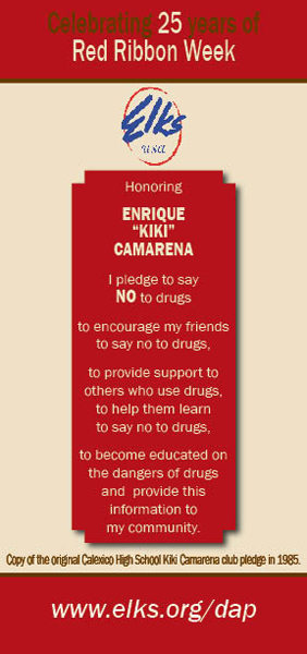 Click to Download Red Ribbon Week Card in PDF format
