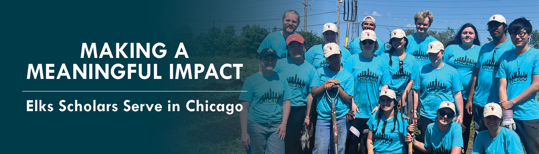 Making a Meaningful Impact: Elks Scholars Serve in Chicago
